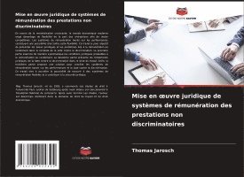 bokomslag Mise en oeuvre juridique de systèmes de rémunération des prestations non discriminatoires