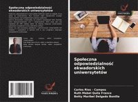 bokomslag Spo¿eczna odpowiedzialno¿¿ ekwadorskich uniwersytetów