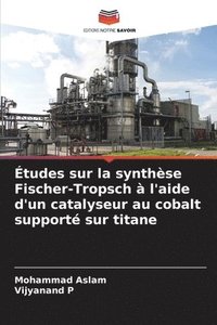 bokomslag Études sur la synthèse Fischer-Tropsch à l'aide d'un catalyseur au cobalt supporté sur titane
