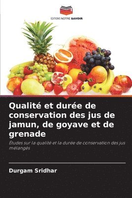 bokomslag Qualité et durée de conservation des jus de jamun, de goyave et de grenade
