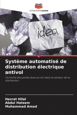 bokomslag Système automatisé de distribution électrique antivol