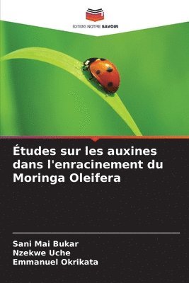 bokomslag Études sur les auxines dans l'enracinement du Moringa Oleifera