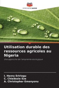 bokomslag Utilisation durable des ressources agricoles au Nigeria