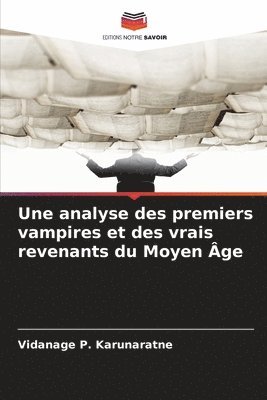 analyse des premiers vampires et des vrais revenants du Moyen Âge