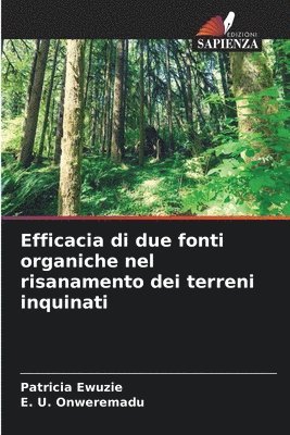 bokomslag Efficacia di due fonti organiche nel risanamento dei terreni inquinati