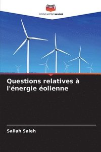 bokomslag Questions relatives à l'énergie éolienne