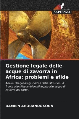 bokomslag Gestione legale delle acque di zavorra in Africa: problemi e sfide