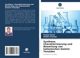 bokomslag Synthese, Charakterisierung und Bewertung von kationischen Gemini-Tensiden