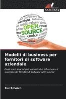 bokomslag Modelli di business per fornitori di software aziendale