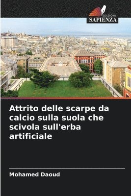 bokomslag Attrito delle scarpe da calcio sulla suola che scivola sull'erba artificiale