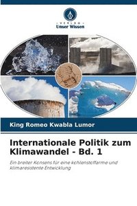 bokomslag Internationale Politik zum Klimawandel - Bd. 1