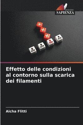 Aicha Flitti - Effetto delle condizioni al contorno sulla scarica dei filamenti, Häftad