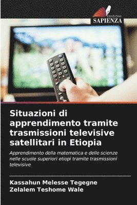 bokomslag Situazioni di apprendimento tramite trasmissioni televisive satellitari in Etiopia