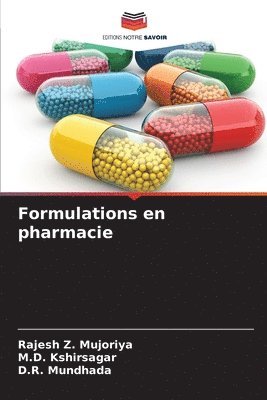 bokomslag Formulations en pharmacie