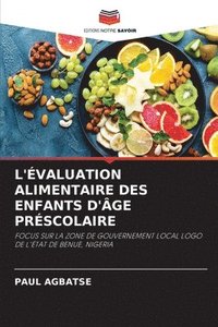 bokomslag L'Évaluation Alimentaire Des Enfants d'Âge Préscolaire