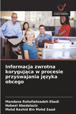 bokomslag Informacja zwrotna koryguj?ca w procesie przyswajania j?zyka obcego