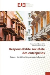 bokomslag Responsabilite societale des entreprises