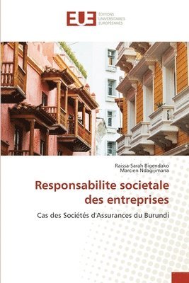 bokomslag Responsabilite societale des entreprises