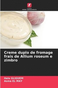 bokomslag Creme duplo de fromage frais de Allium roseum e zimbro