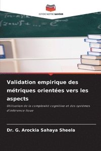 bokomslag Validation empirique des métriques orientées vers les aspects