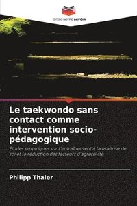 bokomslag taekwondo sans contact comme intervention socio-pédagogique