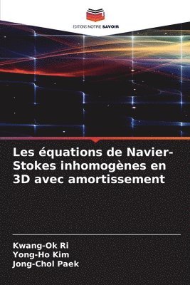 Les équations de Navier-Stokes inhomogènes en 3D avec amortissement