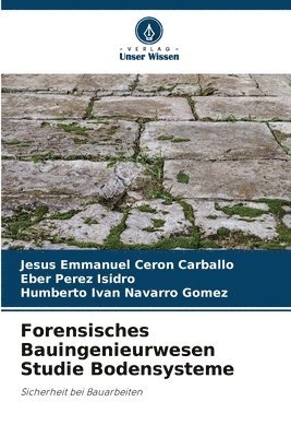 Jesús Emmanuel Cerón Carballo, Eber Pérez Isidro, Humberto Ivan Navarro Gomez - Forensisches Bauingenieurwesen Studie Bodensysteme, Häftad