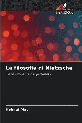 bokomslag filosofia di Nietzsche