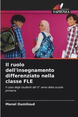 bokomslag ruolo dell'insegnamento differenziato nella classe FLE