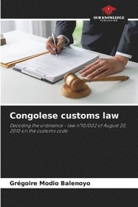 bokomslag Congolese customs law