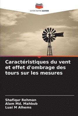 Caractéristiques du vent et effet d'ombrage des tours sur les mesures