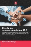 bokomslag Direito da subcontratação na RDC
