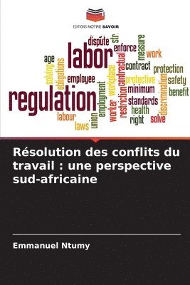bokomslag Résolution des conflits du travail: une perspective sud-africaine