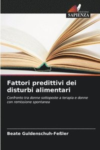 bokomslag Fattori predittivi dei disturbi alimentari