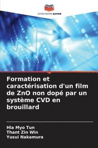 bokomslag Formation et caractérisation d'un film de ZnO non dopé par un système CVD en brouillard