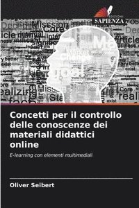 bokomslag Concetti per il controllo delle conoscenze dei materiali didattici online