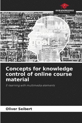 bokomslag Concepts for knowledge control of online course material