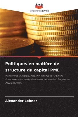 Alexander Lehner - Politiques en matière de structure du capital PME, Häftad