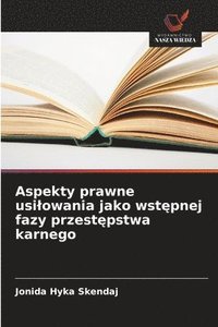 bokomslag Aspekty prawne usilowania jako wst?pnej fazy przest?pstwa karnego