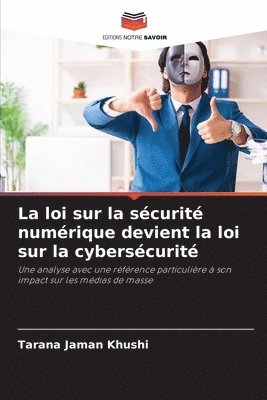 bokomslag La loi sur la sécurité numérique devient la loi sur la cybersécurité