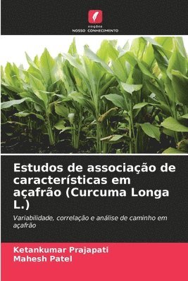 Ketankumar Prajapati, Mahesh Patel - Estudos de associação de características em açafrão (Curcuma Longa L.), Häftad