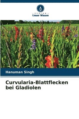 Curvularia-Blattflecken bei Gladiolen
