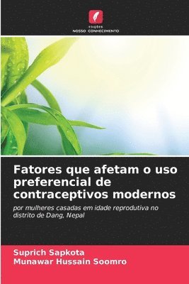 Fatores que afetam o uso preferencial de contraceptivos modernos