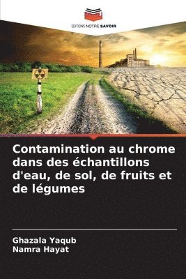 Ghazala Yaqub, Namra Hayat - Contamination au chrome dans des échantillons d'eau, de sol, de fruits et de légumes, Häftad