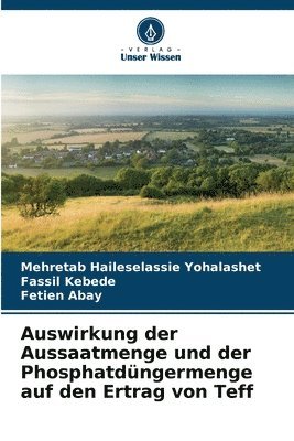 Mehretab Haileselassie Yohalashet, Fassil Kebede, Fetien Abay - Auswirkung der Aussaatmenge und der Phosphatdüngermenge auf den Ertrag von Teff, Häftad. Tillgänglighet: Lägg i varukorg