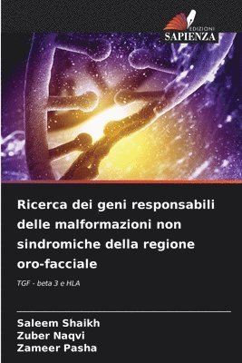 Saleem Shaikh, Zuber Naqvi, Zameer Pasha - Ricerca dei geni responsabili delle malformazioni non sindromiche della regione oro-facciale, Häftad