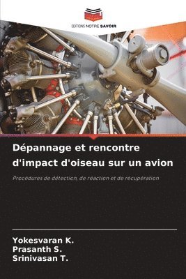 Yokesvaran K, Prasanth S, Yokesvaran K., Prasanth S., Srinivasan T. - Dépannage et rencontre d'impact d'oiseau sur un avion, Häftad