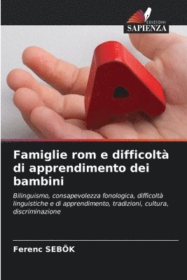 Famiglie rom e difficoltà di apprendimento dei bambini
