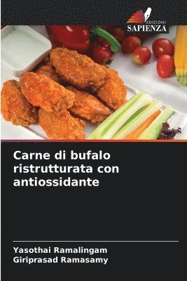 Carne di bufalo ristrutturata con antiossidante