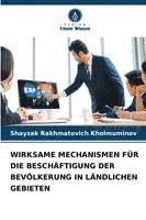 Wirksame Mechanismen Für Die Beschäftigung Der Bevölkerung in Ländlichen Gebieten